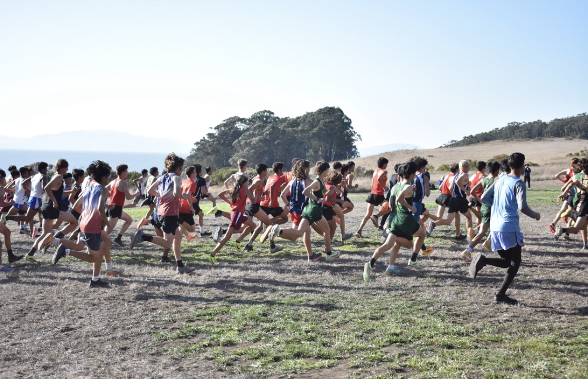 Cross country races rivals over rolling hills — Berkeley High Jacket